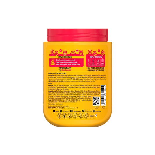 Kit Creme para Pentear + Gelatina + Óleo de Tratamento Xêrosa Baunilha Doce